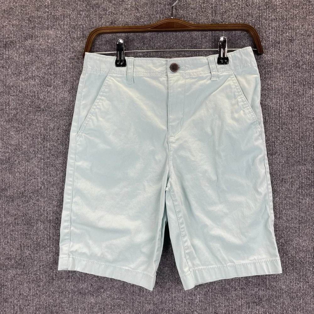 OshKosh B'gosh Shorts‎ Boys Size 10/10A Green Mint Color Casual Summer Chino